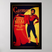 Carmen opera poster (Voorkant)