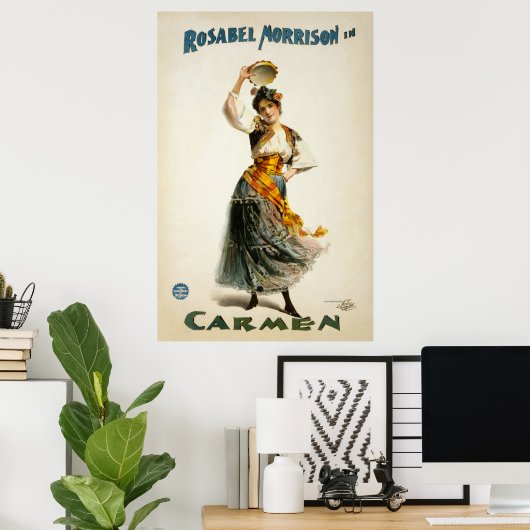 Carmen Opera Poster (Thuiskantoor)