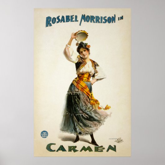 Carmen Opera Poster (Voorkant)