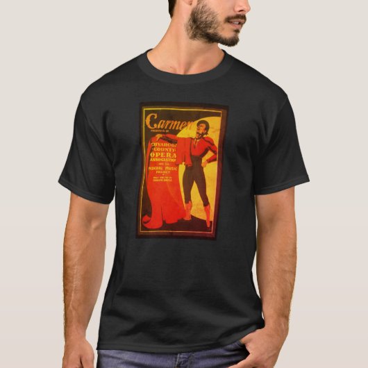 Carmen opera poster t-shirt (Voorkant)