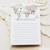 CARMEN Reisdatum Nachtideeën Bruids Spel Kaart