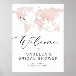 CARMEN Reizen Thema Vrijgezellenfeest Welkomstbord Poster