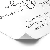 CARMEN reizen waar ze Vrijgezellenfeest teken ware Poster (Hoek)