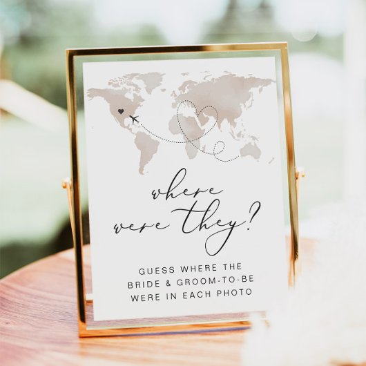 CARMEN reizen waar ze Vrijgezellenfeest teken ware Poster