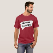 Carmen! T-shirt (Voorkant volledig)