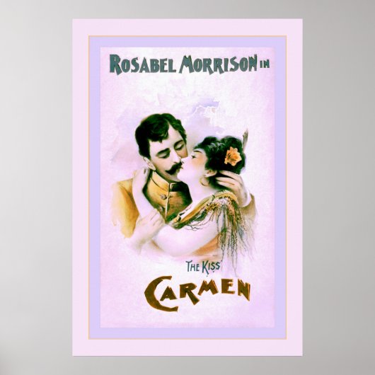 Carmen ~ The Kiss Poster (Voorkant)