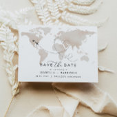 CARMEN Travel Destination Cream Map opslaan Datum Kaart