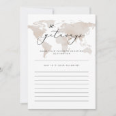 CARMEN Travel Getaways Vrijgezellenfeest Game Kaar Kaart (Voorkant)