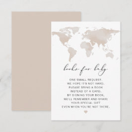 CARMEN Wereldkaart Avontuurlijke Boeken voor Baby Kaart