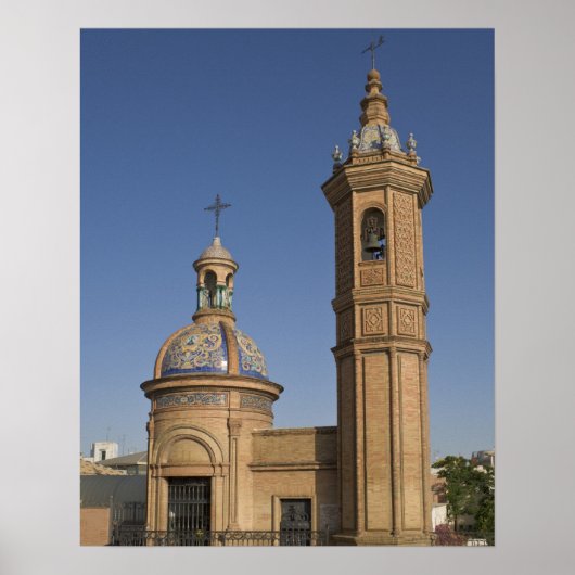 Carmenkapel, Sevilla, Spanje Poster (Voorkant)