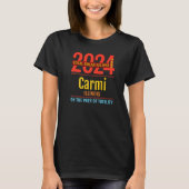 Carmi Illinois IL Total Solar Eclipse 2024  4  Pre T-shirt (Voorkant)