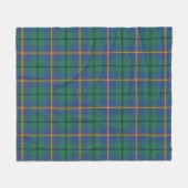 Carmichael Ancient Plaid Fleece Deken (Voorkant (Horizontaal))