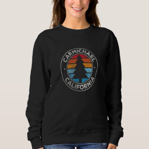 Carmichael California Ca  grafische retro 70's Trui