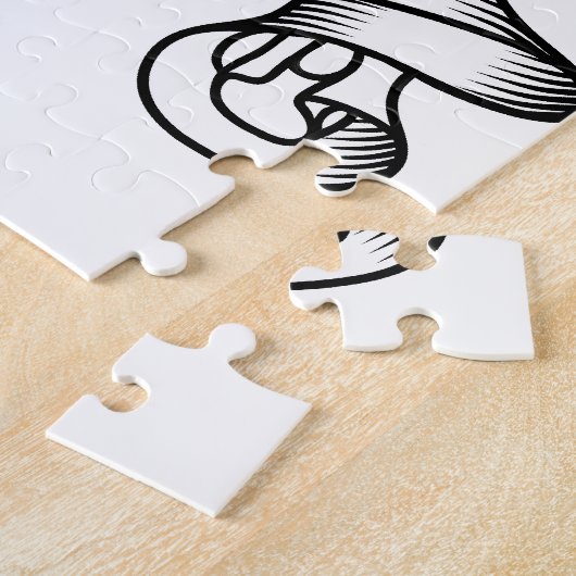 Carmichael Clan Badge Legpuzzel (Zijkant)