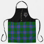 Carmichael Clan Badge & Tartan Kilt Schort (Voorkant)