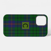 Carmichael Clan Plaid Monogram iPhone Hoesje (Achterkant horizontaal)