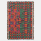 Carmichael clan Pset Scottish kilt tartan Deken (Voorkant Verticaal)