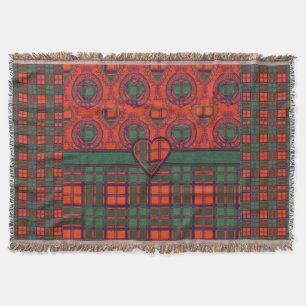 Carmichael clan Pset Scottish kilt tartan Deken