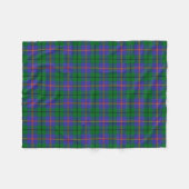 Carmichael Family Tartan Patroon Fleece Deken (Voorkant (Horizontaal))