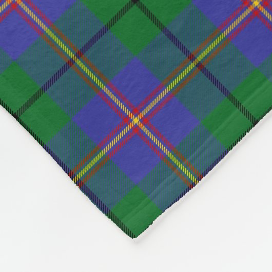 Carmichael Family Tartan Patroon Fleece Deken (Hoek)