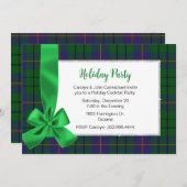 Carmichael Tartan heeft een kerstfeest gevierd Kaart (Voorkant / Achterkant)