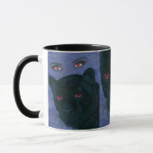 Carmilla Black Panther Vampire Gothic Art Mok (Links)