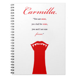 Carmilla-Notitieboek Notitieboek
