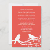 Carmine Pink Spring Weddings Gepersonaliseerd ik Kaart (Voorkant)