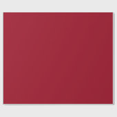 Carmine Red Crimson Color Deep Rouge Roos Red Cadeaupapier (Vlak)