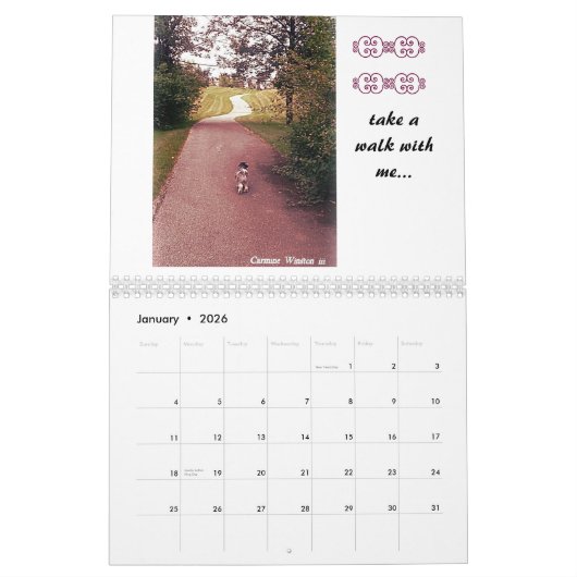 Carmine Winston III "Pawsome Calendar 2015" Kalender (Jan 2026)