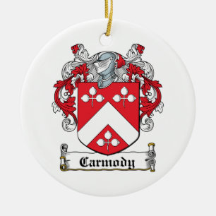 Carmody Family Crest Keramisch Ornament
