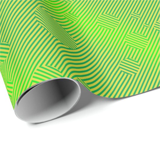Carnaby green cadeaupapier (Rol Hoek)