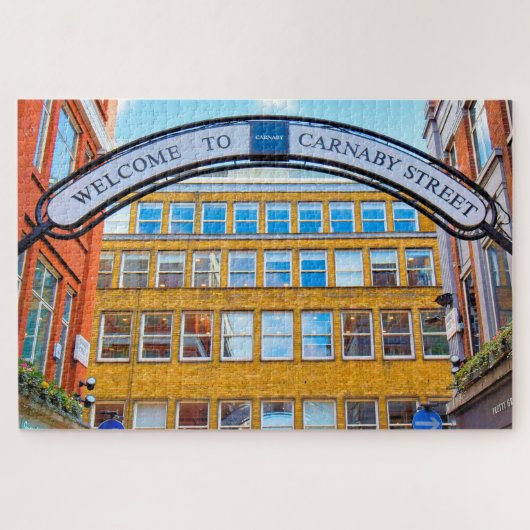 Carnaby Street - Londen - 20x30 inch Legpuzzel (Horizontaal)