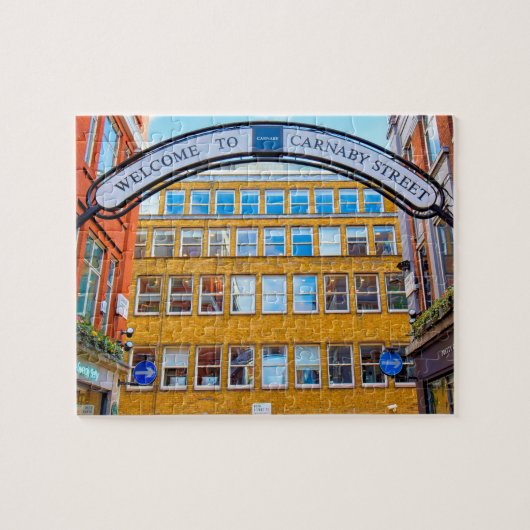 Carnaby Street - Londen - 8x10 Legpuzzel (Horizontaal)