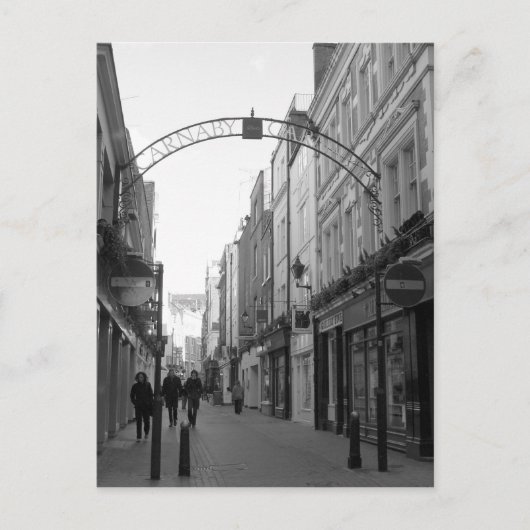 Carnaby Street, Londen Briefkaart (Voorkant)