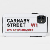 Carnaby Street London, Engeland - Zwingend! Case-Mate iPhone Case (Achterkant (horizontaal))