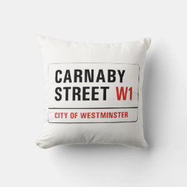 Carnaby Street, London Street Sign Kussen