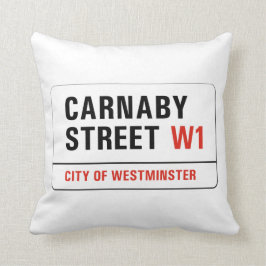 Carnaby Street, London Street Sign Kussen