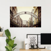 CARNABY STREET SIGN, LONDEN POSTER (Thuiskantoor)