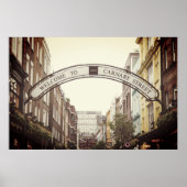 CARNABY STREET SIGN, LONDEN POSTER (Voorkant)
