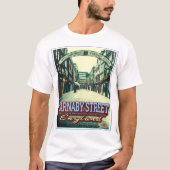 CARNABY STREET - SOHO - LONDON ENGLAND T-SHIRT (Voorkant)
