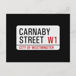 Carnaby Street-teken Briefkaart