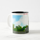 Carnalway, Kilcullen, Kildare Two-Tone Coffee Mok (Voorkant links)