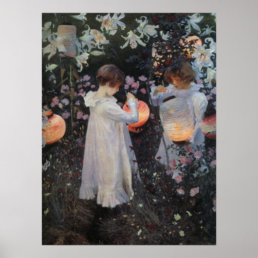 CarnannLily Roos Sargent Print (Voorkant)