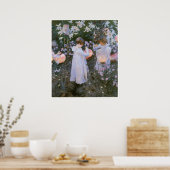 Carnatie, Lily, Lily, Roos, John Singer Sargent Poster (Keuken)