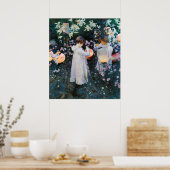 Carnatie, Lily, Lily, Roos - John Singer Sargent Poster (Keuken)
