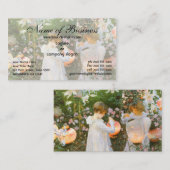 Carnatie, Lily, Lily, Rose by John Singer Sargent Visitekaartje (Voorkant / Achterkant)