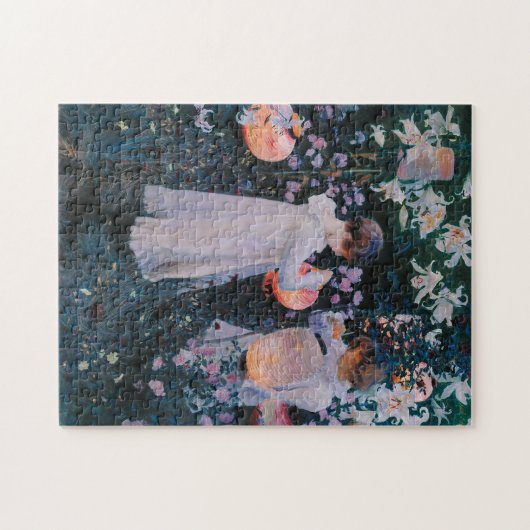 Carnatie Lily Roos Puzzle Legpuzzel (Horizontaal)