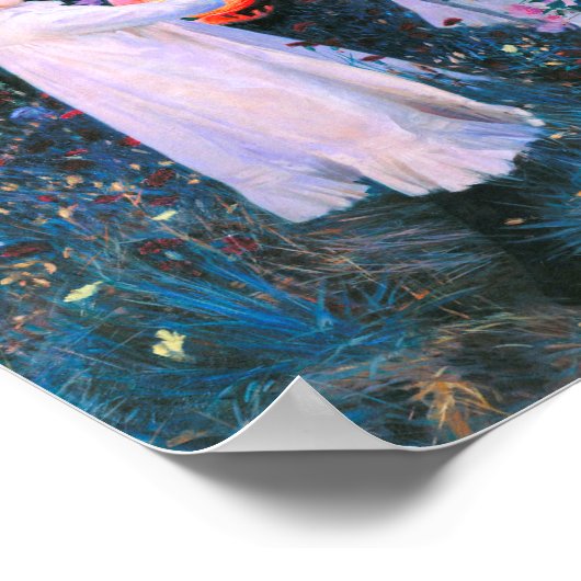 Carnatie, Lily, Rose Painting by John Singent Poster (Hoek)