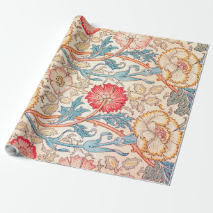 Carnatie, William Morris Cadeaupapier
